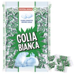 Caramelle Golia Bianca busta 1kg (400pz ca)