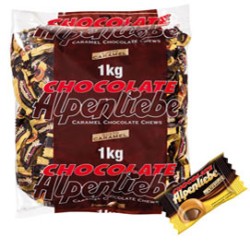 Caramelle Alpenlibe Chocolate busta 1kg