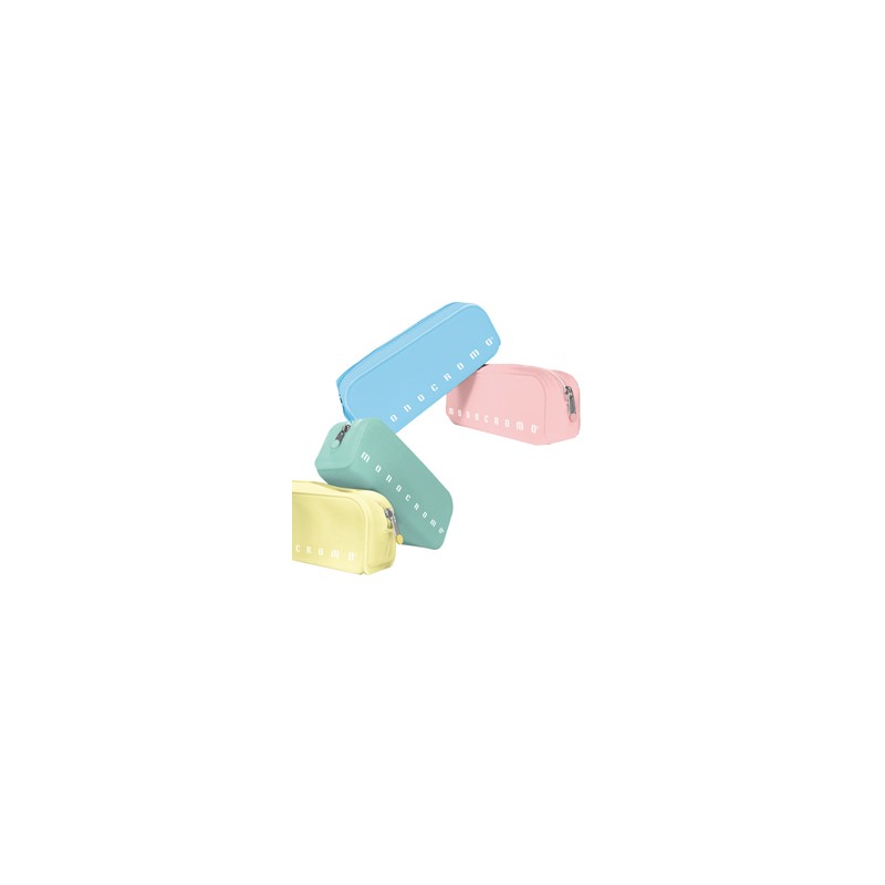 Bustina silicone Soft Touch 80x200x60mm colori assortiti pastel Monocromo Pigna
