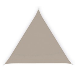 Tenda a vela ombreggiante triangolare 3,6m tortora