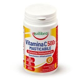 Integratore Vitamina C500mg Masticabile Sistema Immunitario 60x1,4gr Equilibra