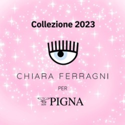 Penna a sfera a scatto strass Chiara Ferragni collezione 2023